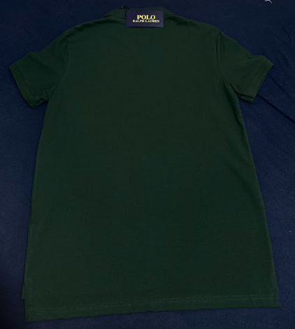 Polo verde costas