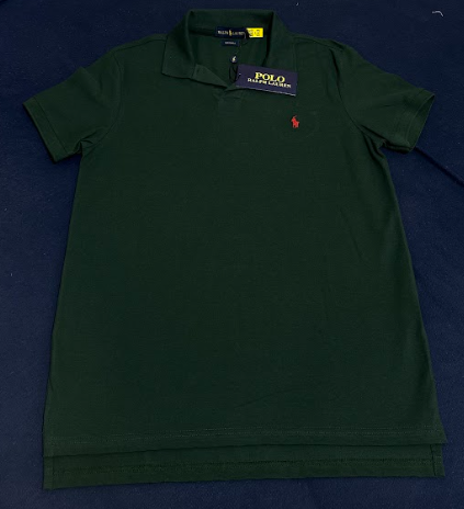 Polo verde frente
